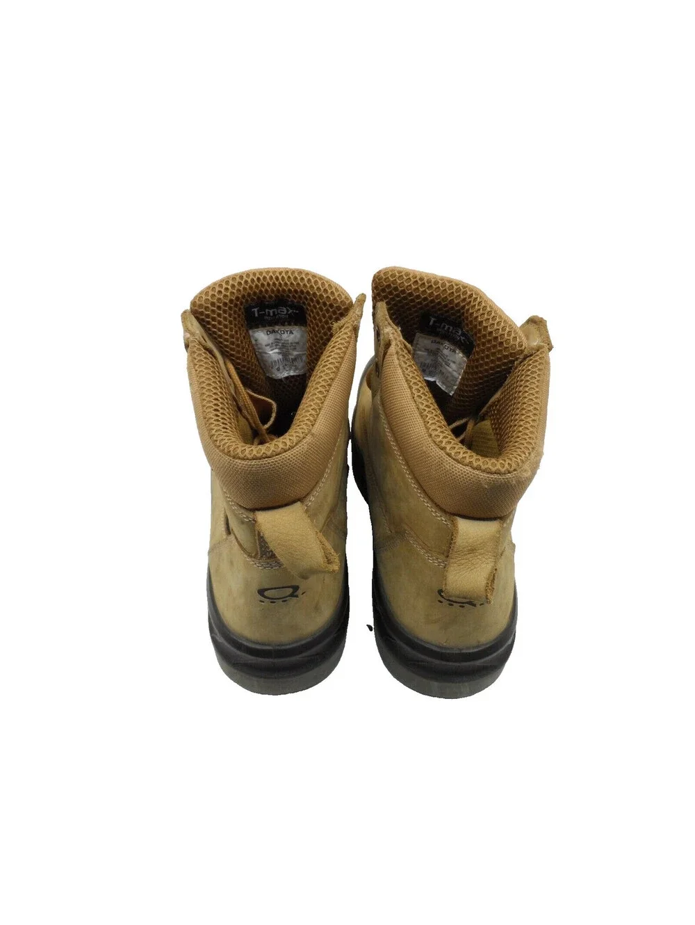 Dakota Men's 6'' 6518 Steel Toe Steel Plate Safety Work Boots Tan Size 12M